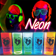Copos Personalizados Neon Long Drink 320ml