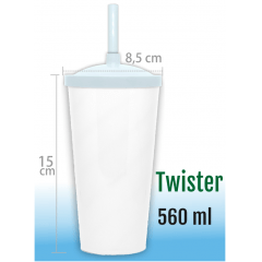 Copo Twister 560ml - Copos Personalizados
