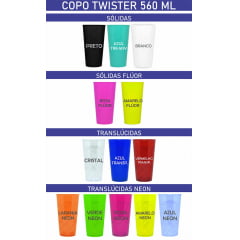 Copos Personalizados Twister 560ml